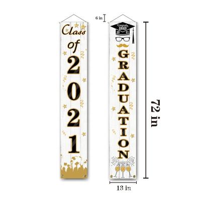 China Wholesale Pennant 2021 New Arrivals Graduation Banner Graduation Party Decoration for sale