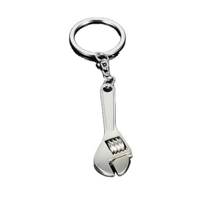 China Mini Wrench Keychain Quick Metal Adjustable Keychain Multifunctional Portable Keyring DIY Tool Bag Repair Key Chain for sale