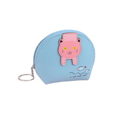 China Multifunctional Korean Style Women Coin Purse Rabbit Kids Wallet Money Bag Cute Gift New Fashion PU Leather Coin Purse Key Chain for sale