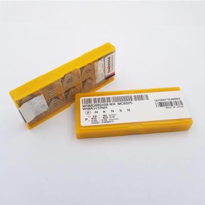 China External turning tool Mitsubishi carbide inserts mitsubishi CNC tool WNMG080408-MA MC6025 for sale