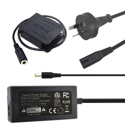 China Camera Factory Price DMW-DCC8 Camera DC to AC Adapter Power Adapter (DMW-AC8 +DCC8 DC Coupler) for Panasonic for sale