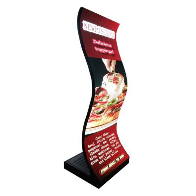 China P2.5 usb wifi control banner indoor smart smd indoor full color poster digital advertising mirror led video display flexible screen for sale