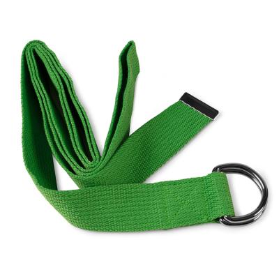 China Fitness Exercise Strap Bands Stretch Belt Women Pilates Fitness Men Training Exercise Customized Yoga Stretch Band for sale