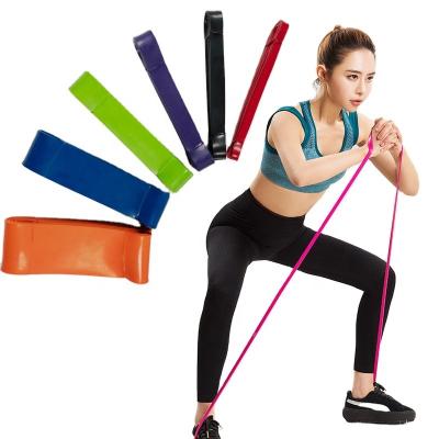 China Universal Exercise Band Custom Color Customized Fitness Natural Latex Resistance Bands Set Wholesale for sale