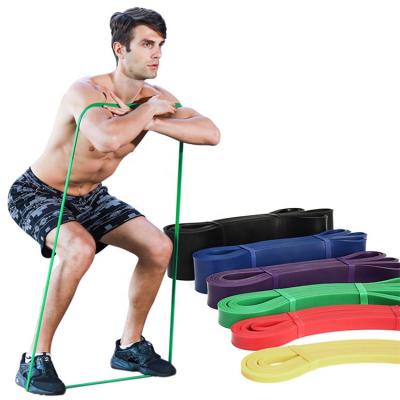 China Sporting Goods Indoor Custom Printed Exercise Pull Up Power Laxet Resistance Band for sale