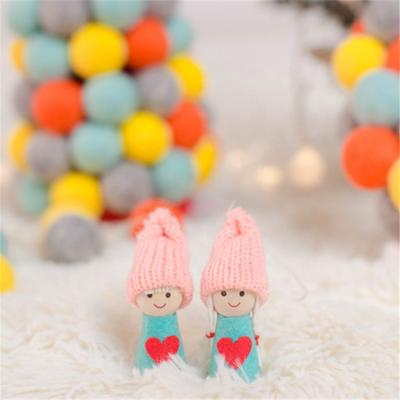 China 100% handmade factory manufacurer of Assortable mini christmas dolls for table decoration for sale