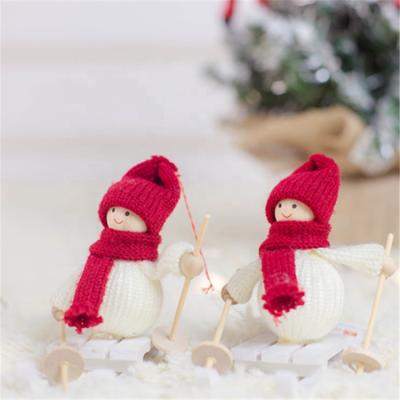 China Eco - Friendly Chrismas Decoration Items Felt Christmas Boys And Girls Dolls for sale