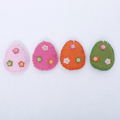 China Wool Felt China Factory Wholesale Cheap Handmade Cloth Egg Craft Easter Ornament Gift DIY Home Decoraton for sale