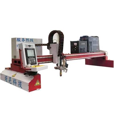 China W-450-200*N Heavy Duty H-shaped CNC Cutting Machine With Customized Longitudinal Rail Length for sale