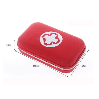 China Convenient Medical Equipment First Aid Kit For Driving Outdoor Household Red Portable First Aid Travel Kit for sale