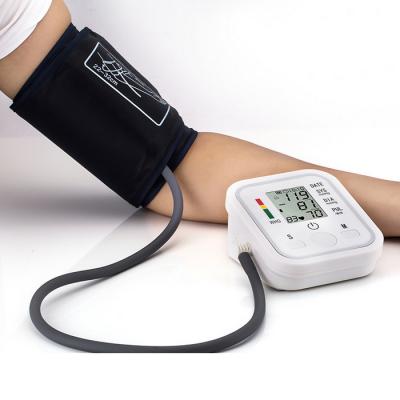 China BP Control Metal Arm Type LCD Watch Blood Pressure Monitor Apparatus Digital Machine for sale