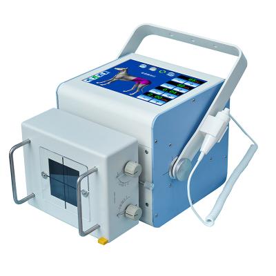 China Plastic Portable Veterinary 3.5kW X-ray Machine With Touch Screen for sale