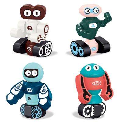 China The Magnetic Toy STEAM Educational Toys Building Block The Robot For Kids Interaction Toys Gift for sale