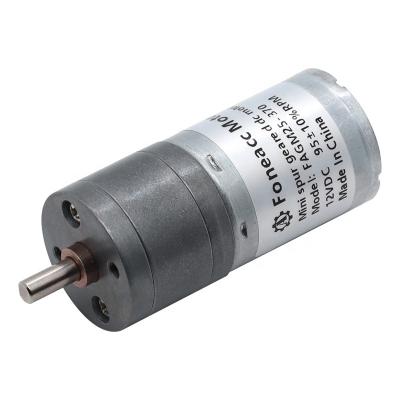 China 25mm 25d Gm25-370 Micro Metal Reduction Gear Motor DC 3v-24v 4.4:1 20.4:1 34:1 47:1 75:1 99:1 172:1 227: 1 of 499:1 high power 378:1 explosion proof for sale