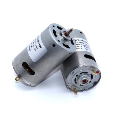 China Totally Enclosed High Torque Rs-555 Rpm 12v DC Vacuum Motor for sale