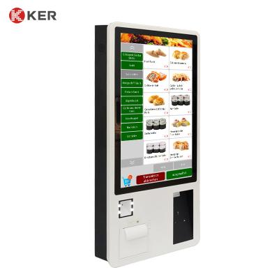 China 23.6 27 32 Inch Android Small Self Service Terminal Self Service Ordering Kiosk zu verkaufen