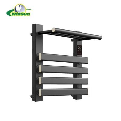 China Heater Hydronic Bright Chrome Decoration Wall Mount Heated Towel Rail for sale