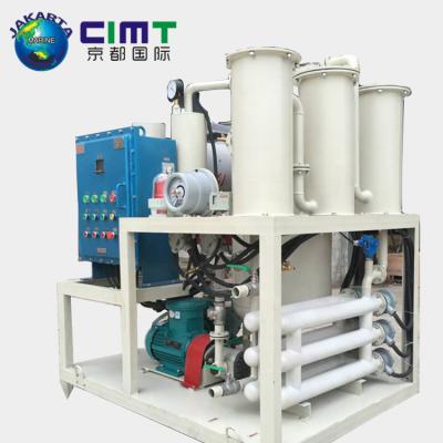 China Waste Oil Refinery Equipment China Suppliers DYJ Vacuum Oil Purifier Machine Oil Filter for sale