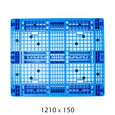 China Warehouse Single Faced Euro Pallet 1200x1000 Single Faced Plastic Euro Pallet 1200x1000 Single Faced Capacity for sale