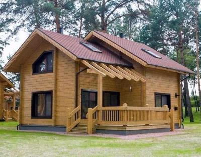 중국 Popular Style Wooden Villa House 2-Storey Luxury Prefabricated 판매용