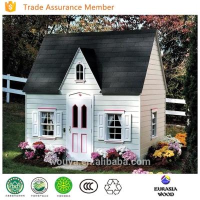 中国 kids outdoor prefab wooden playhouse easy build playhouse 販売のため