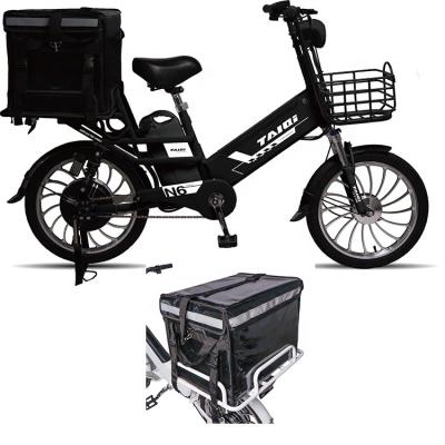 China Dual Battery Delivery Bike 48v15ah Running Type Take Along Bicycle for sale