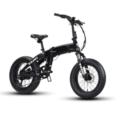 China Wholesale warehouse ebike 48v 10ah full suspension super fat tire aluminum alloy TAIQI U3 ebike Eu electric mountain bike 500W 1000W 7 speed for sale