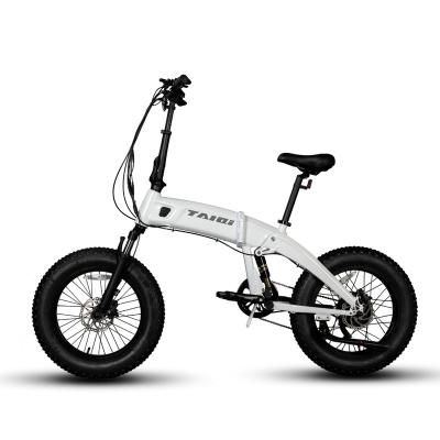 China Cheap Electric Bike 250w 500w 1000w 48V Aluminum Alloy TAIQI U3 Electric Bicycle 20