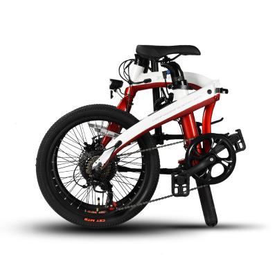 China Aluminum alloy 20 olding folding enduro flight fuji sale 500w motorcycle bicicleta sepeda listrik roda 4 rode beach bicycles moped foldable fat bike for sale