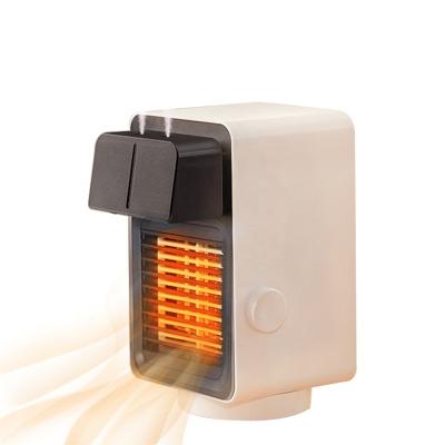 China Fast Heater PTC Fan Heater Air Humidifier Space Heater LED Night Heating Multifunctional Electric Portable Oscillating Ceramic Light for sale