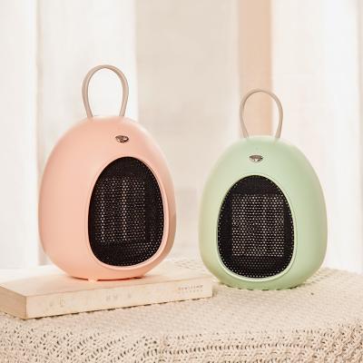 China Fast Heater Electric Hot Fan 500W ptc Heater Fan For Bedroom Portable Ceramic Personal Hand Holder Fast Heater for sale