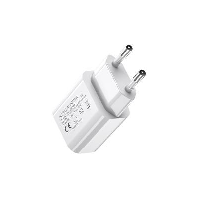 China UniversalÂ   PC Real 5W 5V 1A USB Charger Fireproof CE Certified CE Certified Mobile Phone Wall Charger EU Plug Travel Adapter for sale