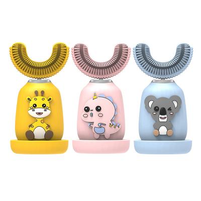 China Teeth Cleaner JOYSAME Kids U Shaped Toothbrush Wireless Ultra Charging Sonic Children Toothbrush Kids Electric Automatic Toothbrush 360 Steril for sale