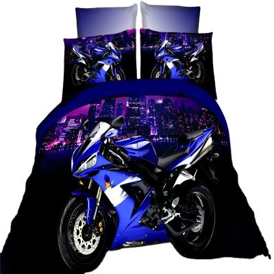 China Nondisposable Fashion Cool Design 3D Printed Home Decor Bedding Set, Elegant Bedroom Polyester Winter Duvet Cover Bed Sets for sale