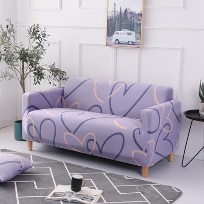 China Wholesale Breathable Elastic Stretch Sofa Cover, Latest Print Design Covers Slipcover Sofa, Spandex Magic Knit Sofa Cover Stretch for sale