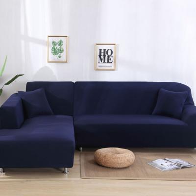 China Breathable Solid Material Corner Sofa Covers Couch Slipcovers , Protector Chaselong Elastica Cover L Shape Sofa Armchair / for sale