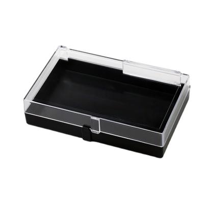 China Wholesale Clear Plastic Flip Box Transparent Flip Up Plastic Packaging Box And Custom Made for sale