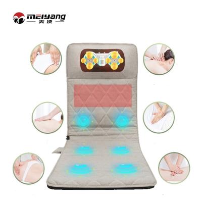 China Electric Fuan Meiyang New Design Electric Fuan Meiyang Full Price Good Full Price Shiatsu Massage Mattress Machine Body Foot Massage Kneading Mat for sale