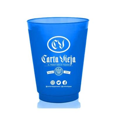 China Reusable 20oz PP Frosted Cups Stadium Cups for sale