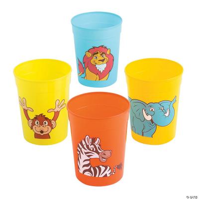 China Zoo Viable Adventure Plastic Stadium Mug for sale