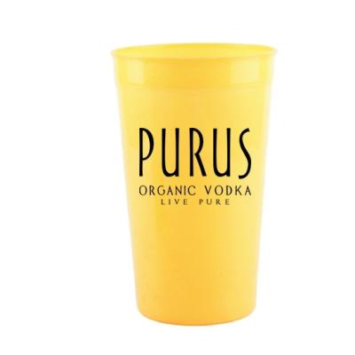 China Custom 32 oz viable. REUSABLE PLASTIC STADIUM CUPS for sale