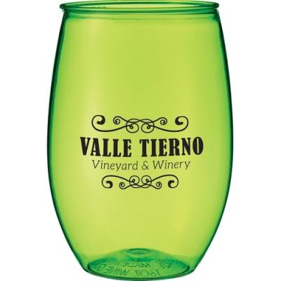 China Stemless wine glass of viable plastic seal for sale