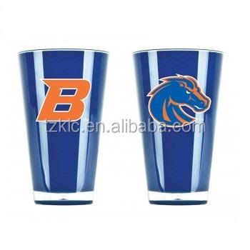 China Sustainable 20oz Insulated Acrylic Double Wall Tumbler NFL for sale