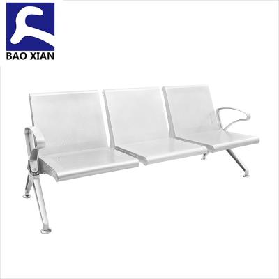 China Best Quality Modern Aluminum Alloy 3 Seats Waiting Chair Airport Chair for sale