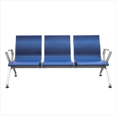 China Modern Airport Visitor Chair Hideaway Bench Hospital Seating Hospital Waiting Chair L021H-3 3 seater for sale