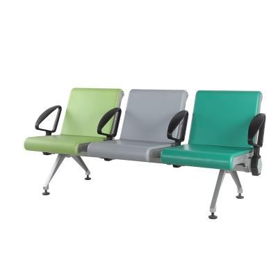 China Factory Wholesale Price Best Modern Leather Airport Waiting Room Chairs With Arms for sale