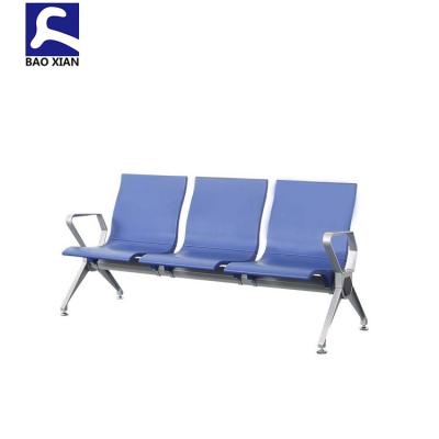 China Modern Airport Waiting Aluminum PU Airport Seating Chair Airport Chair for sale