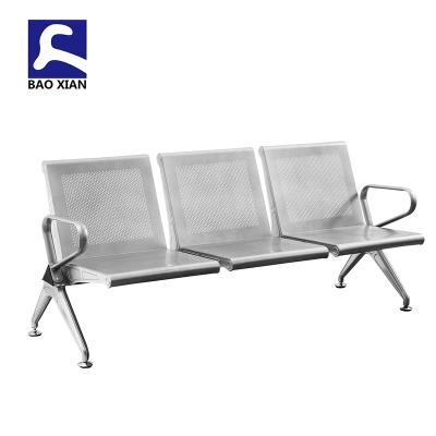 China Modern Wholesale High Quality Metal 3 4 5 Seat Public Hospital Airport Waiting Chair for sale