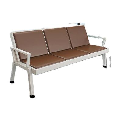 China Modern Fashionable Designed Customer Bank Garden Airport Hideaway Rest Chair With Cushion for sale