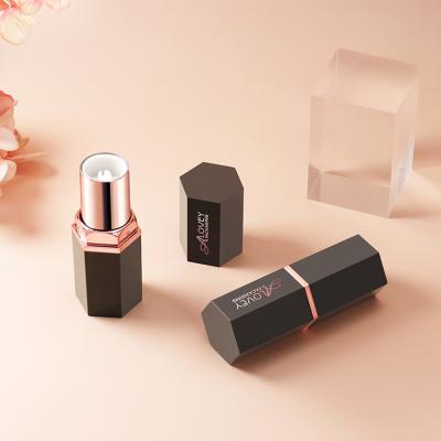 China Cosmetic Luxury Pivate Foundation Label Hexagon Empty Stick Tube Blush Stick for sale